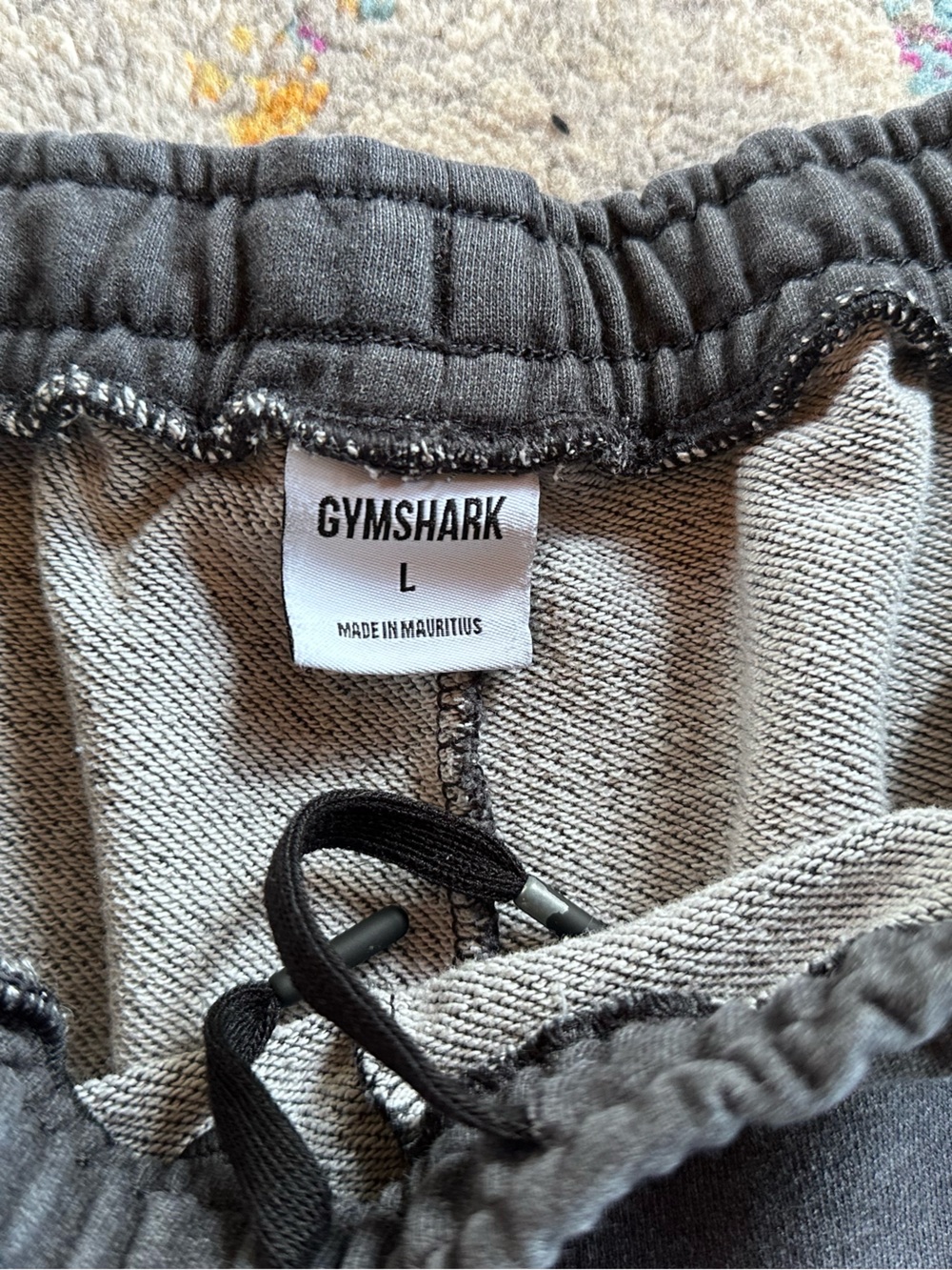 Gymshark Women's Charcoal Gray Cosy Luxe Shorts - Picture 3 of 4